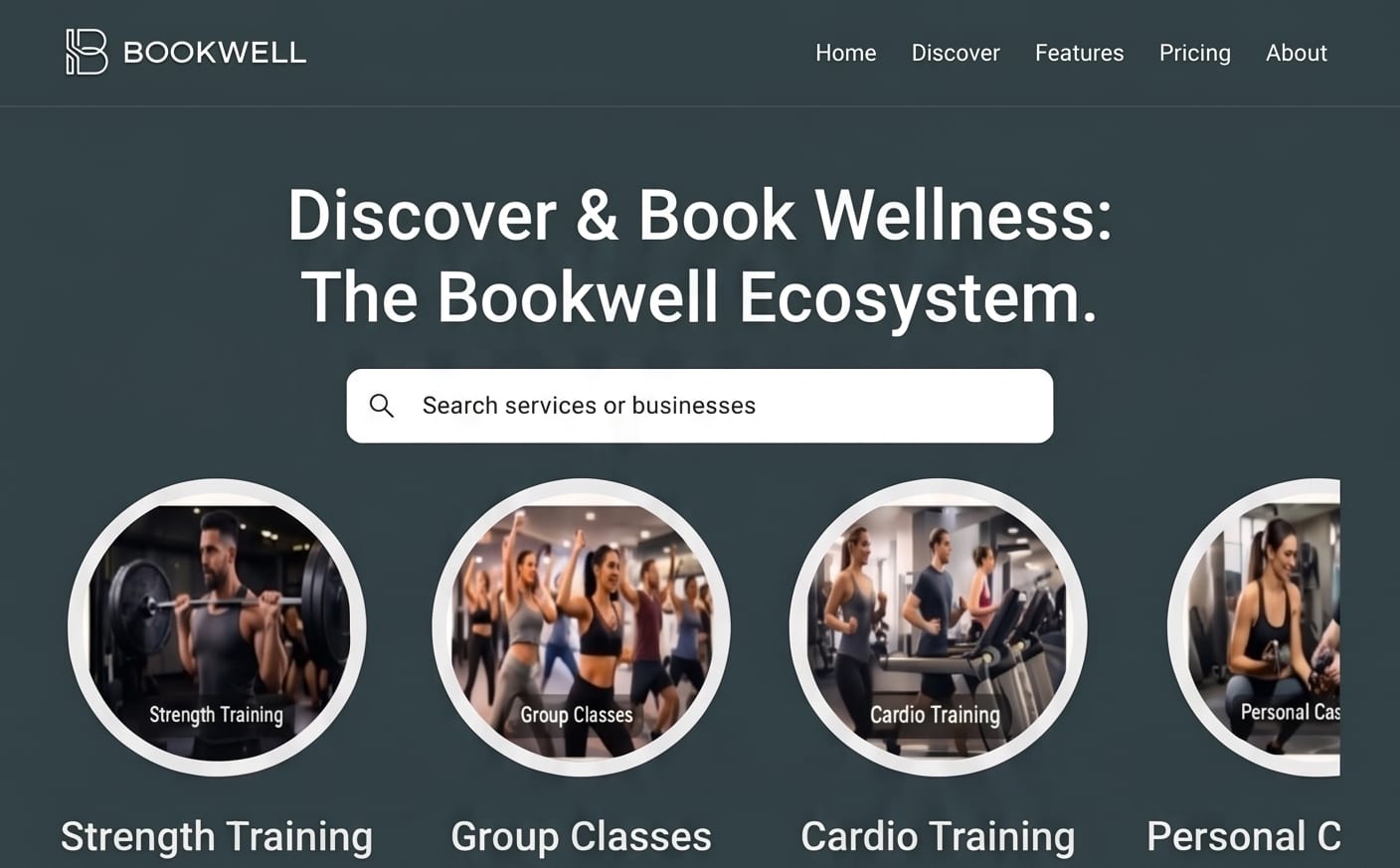 Bookwell — screenshot